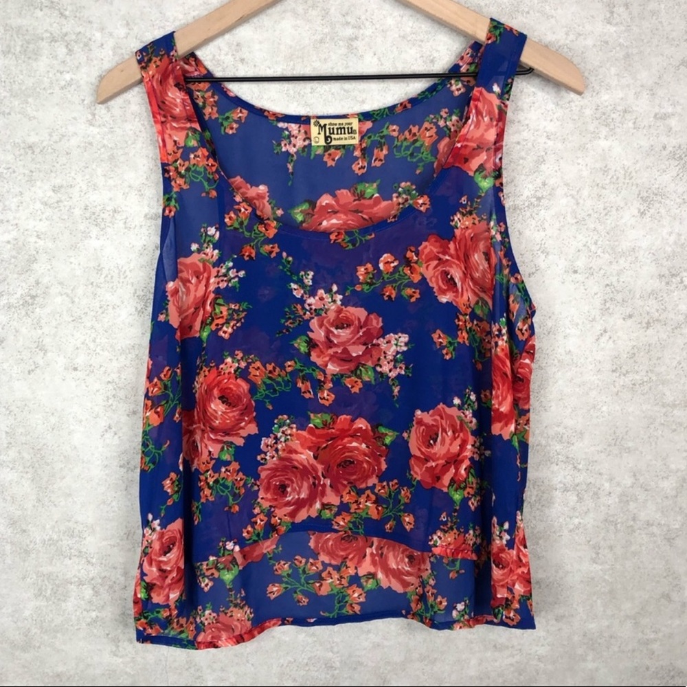 Show Me Your MuMu Tank Blouse